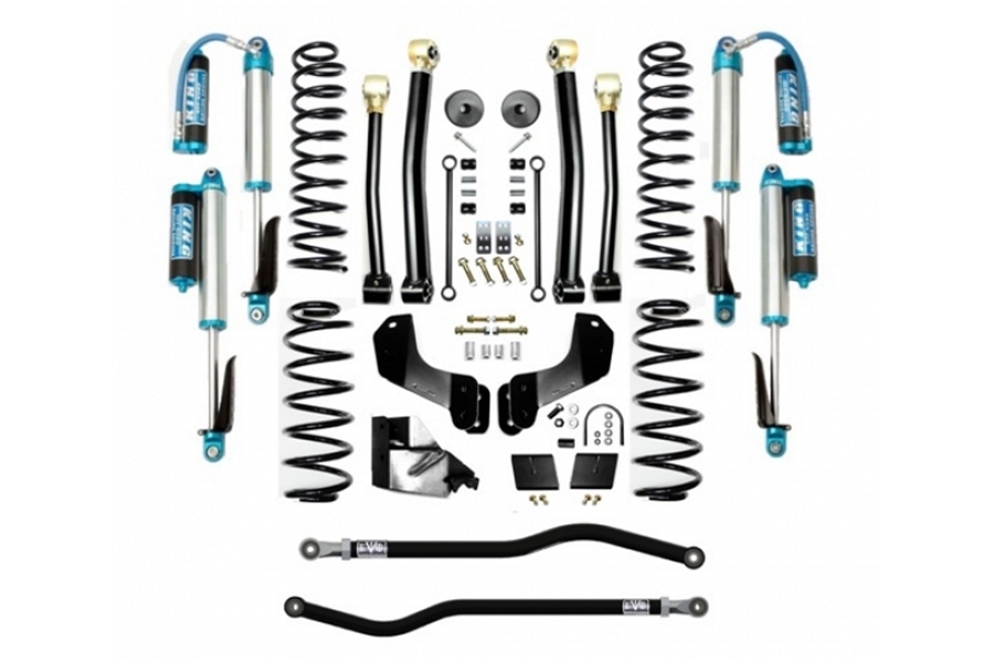 Evo Manufacturing 4.5in Enforcer Overland Stage 3 PLUS Lift Kit w/ King 2.5 Shocks  ( Part Number: 3055S3DPK)