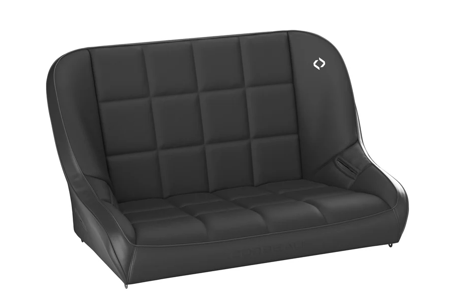 Corbeau Baja Bench Black Vinyl / Cloth