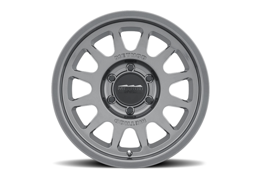 Method Race Wheels 703 Series Bead Grip Wheel 17x8.5 6x5.5 35mm Offset Gloss Titanium - Bronco 2021+