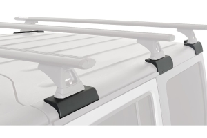 Rhino Rack Backbone Roof Rack, Heavy Duty RCL Black 2 Bar - JK 4dr