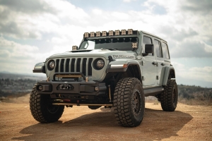 DV8 Offroad OE Plus Front Bumper - JT/JL