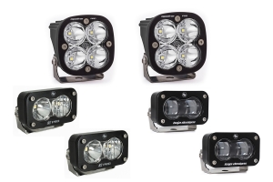 Baja Designs S2 SAE Pro Fog Pocket Light Kit w/ Upfitter - Clear - Bronco 2021+ w/ Steel Bumper