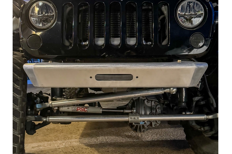 Savvy Offroad Legacy 6061 Front Bumper, No Hoop - Bare - JK 