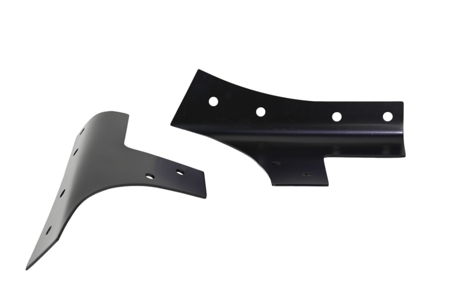 Kentrol Windshield Support Set - Powdercoat Black  - JK 