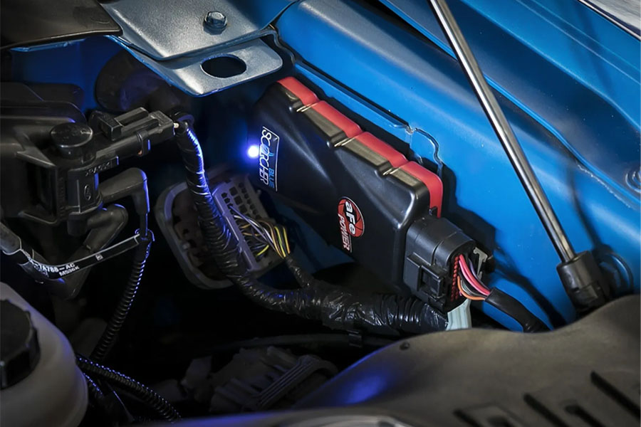 aFe POWER SCORCHER BLUE Bluetooth Power Module   - JT/JL Diesel