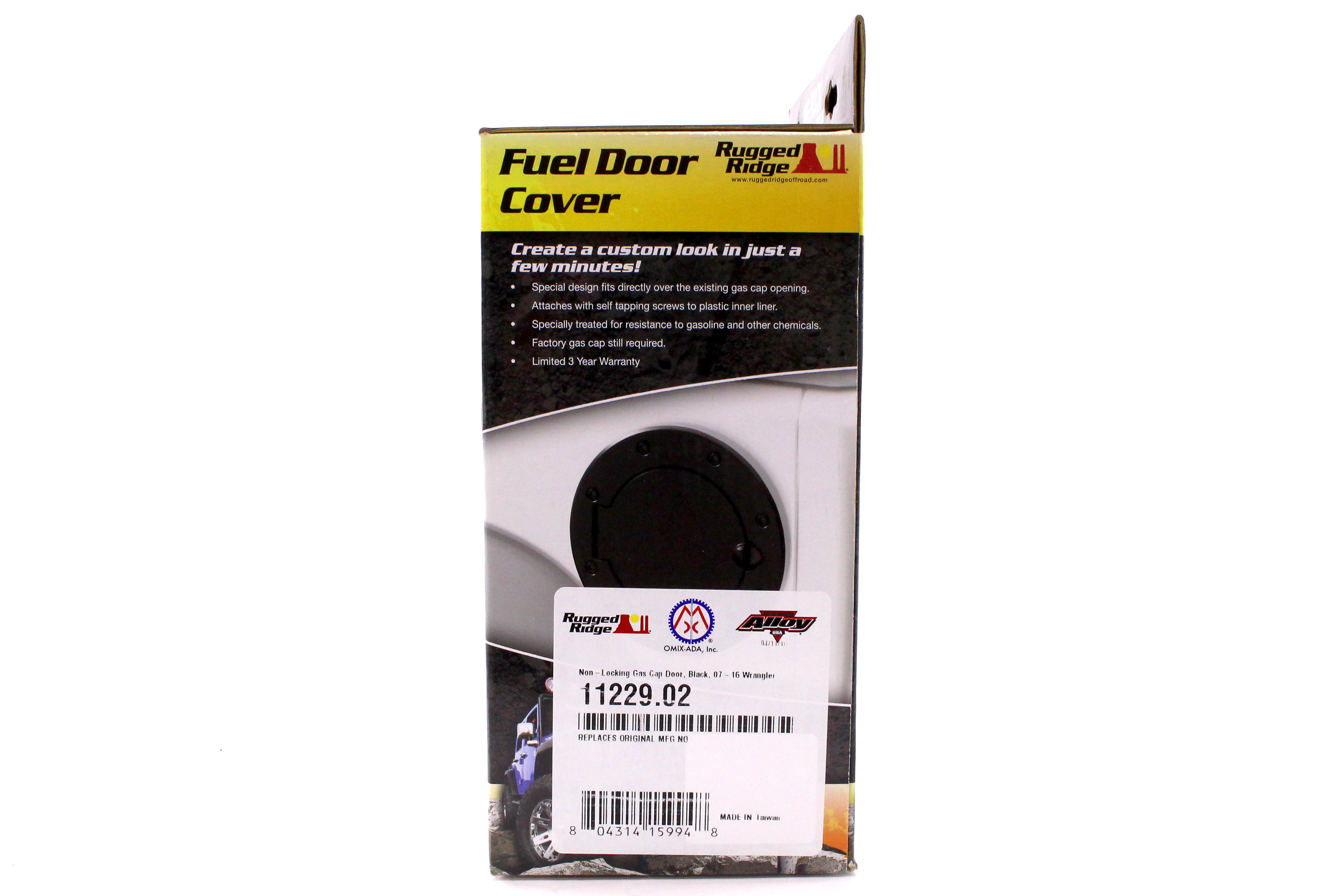 Rugged Ridge Non-Locking Gas Cap - JK
