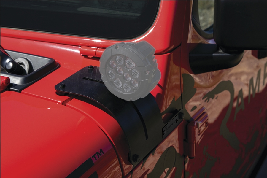 Rampage Cowl Cover/Light Mount - JT/JL