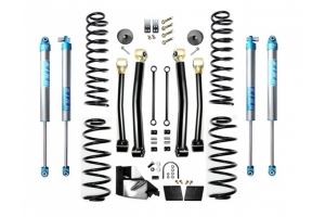 EVO Manufacturing 3.5in Enforcer Stage 3 Lift Kit w/ King 2.0 Shocks - JL 4Dr