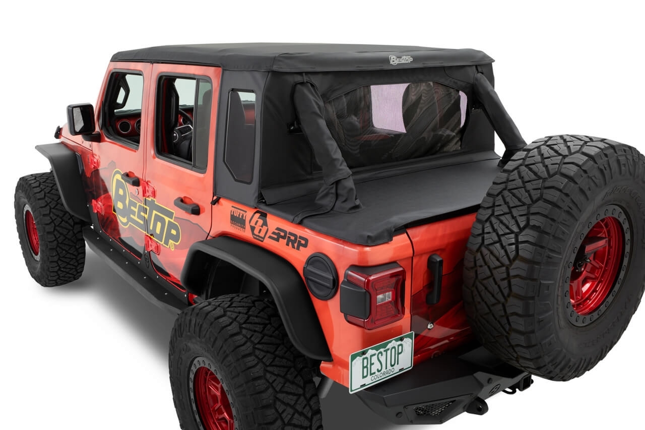 Bestop Trektop Halftop - Black Diamond - JL 4Dr