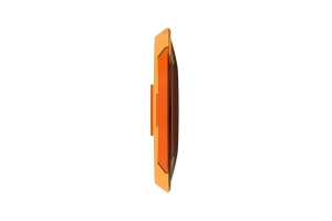 KC HiLiTES SlimLite 8in LED Light Shield - Amber