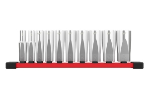 Milwaukee Tool 3/8in Drive 10pc Deep Well Socket Set - SAE