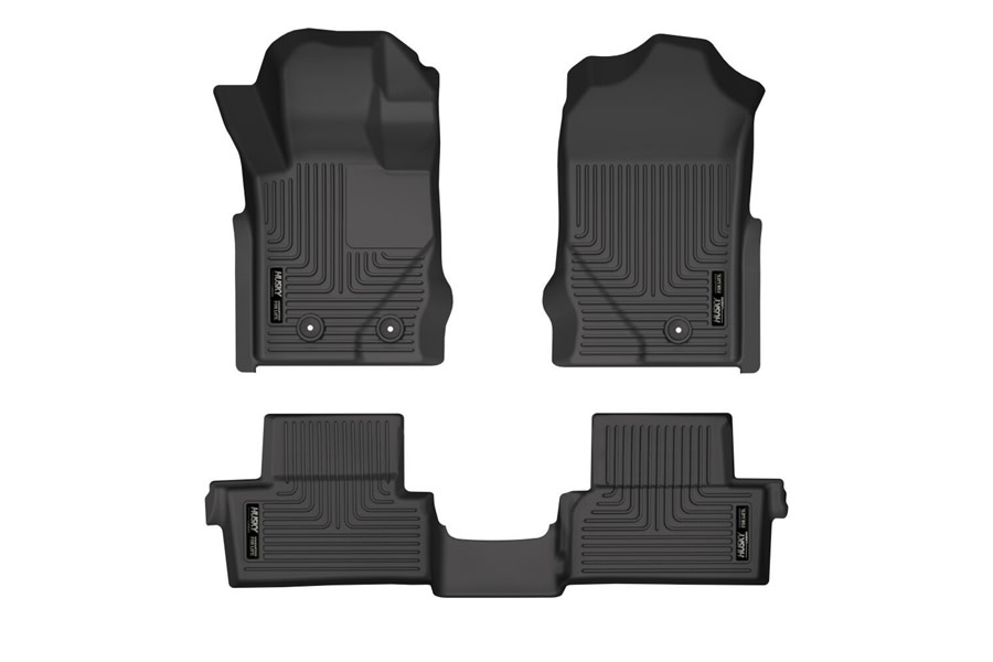 Husky Liners Weatherbeater Front and 2nd Seat Floor Liner Set - Ford Bronco 2Dr