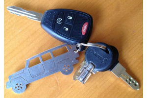 WD Automotive Key Chain