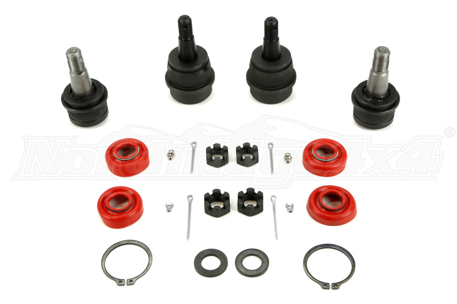 Rugged Ridge Alloy Heavy Duty 4Piece Ball Joint Set - Jeep Rubicon 2007-2018  | 11800|Northridge4x4