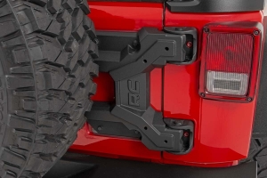 Rough Country HD Hinged Spare Tire Carrier Kit   - JK