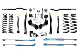 Evo Manufacturing 4.5in Enforcer Overland PLUS Stage 3 Lift Kit w/ KING 2.0 Shocks - JL 4Dr Diesel 