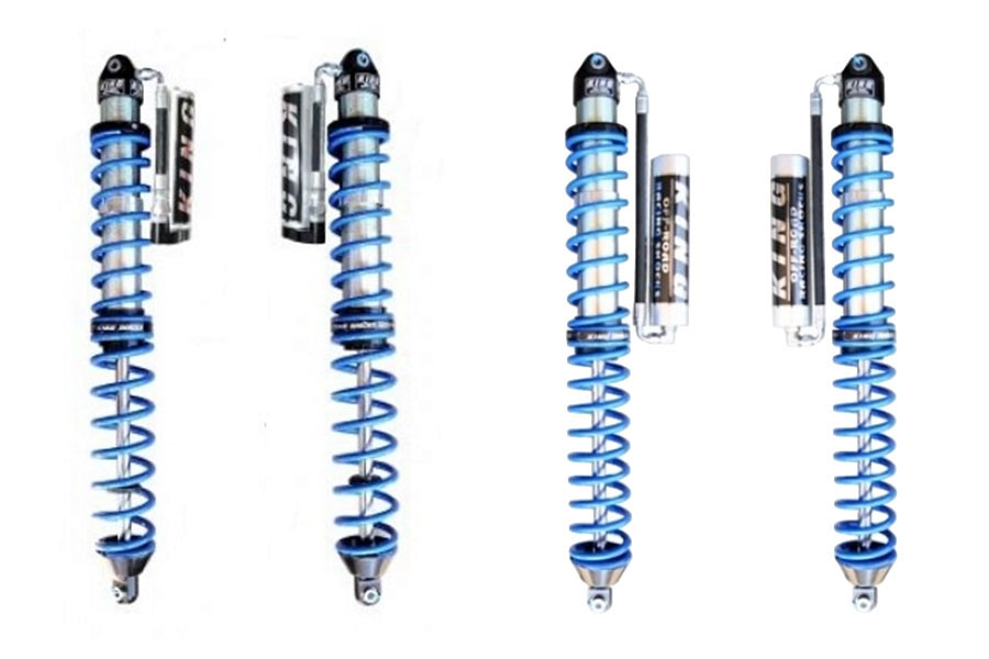 EVO Manufacturing Enforcer Pro NV2514 Stage 1 Plus Coilover Kit w/ Compression Adjusters, Black - JL 2Dr