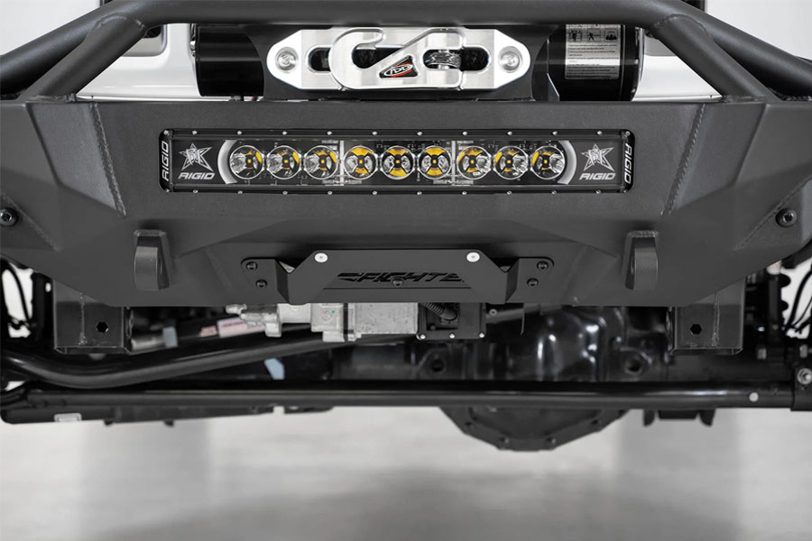 Addictive Desert Designs Stealth Fighter Front License Plate Bracket - JK/JL/JT
