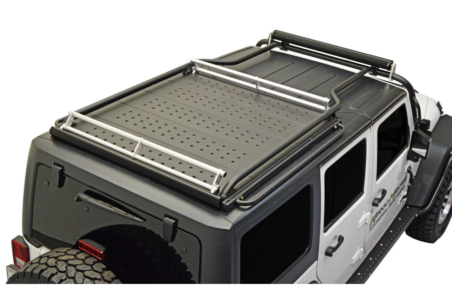 Jeep JK 4dr Kargo Master LowPro Roof Rack System Jeep Unlimited Rubicon 20072018 55040