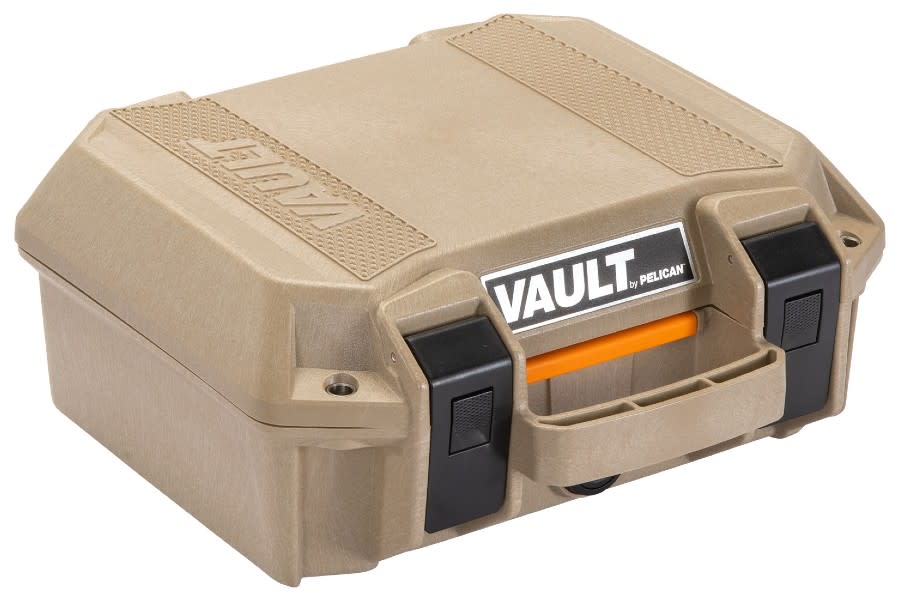 Pelican V100C Vault Equipment Case - Tan