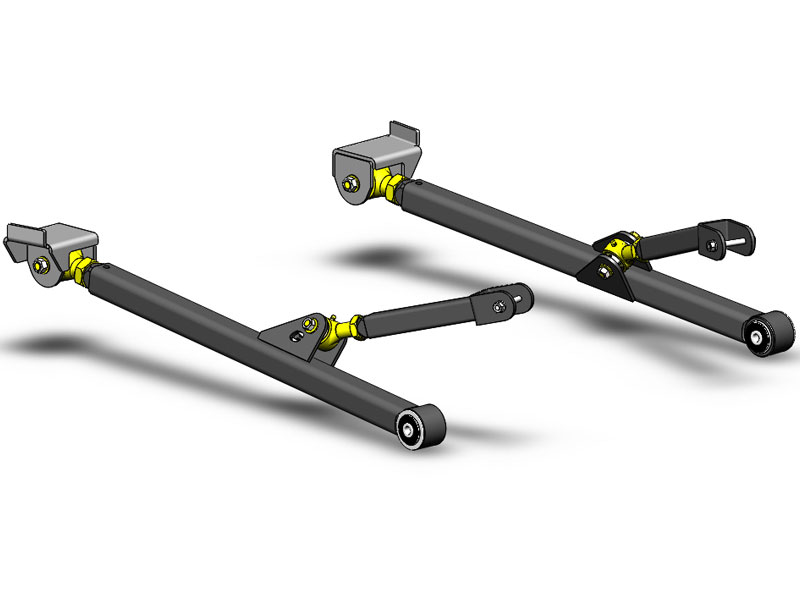 Clayton Front Long Arm Upgrade Kit  - TJ