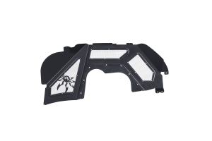 Poison Spyder Front Inner Fender Liners w/ Vented Panels - Black - JT/JL 