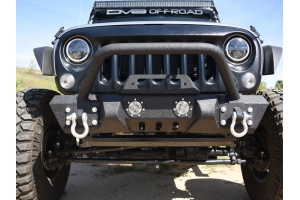 DV8 Offroad Mid-Width Front Bumper 11 w/ Light Bar Option  - JT/JL/JK