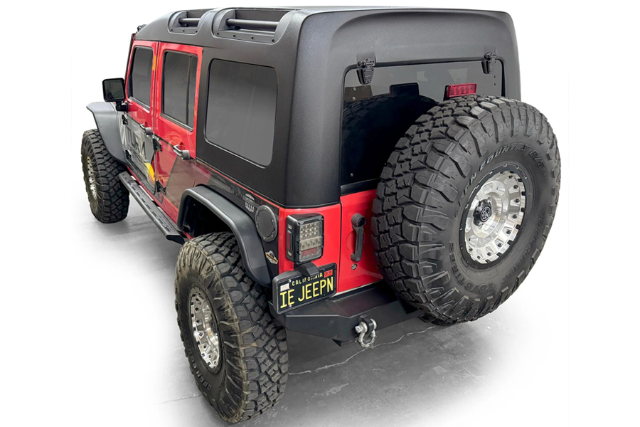 Turn Offroad Expedition Safari Style Hardtop w/Overhead Handles  - JK 4dr