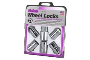 McGard 14x1.5 Cone Seat Wheel Locks, Chrome 5 pieces