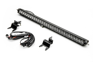 T-REX ZROADZ Rear Window Hard Top Mounting Bracket Kit w/30In LED Light and Wire Harness - JL