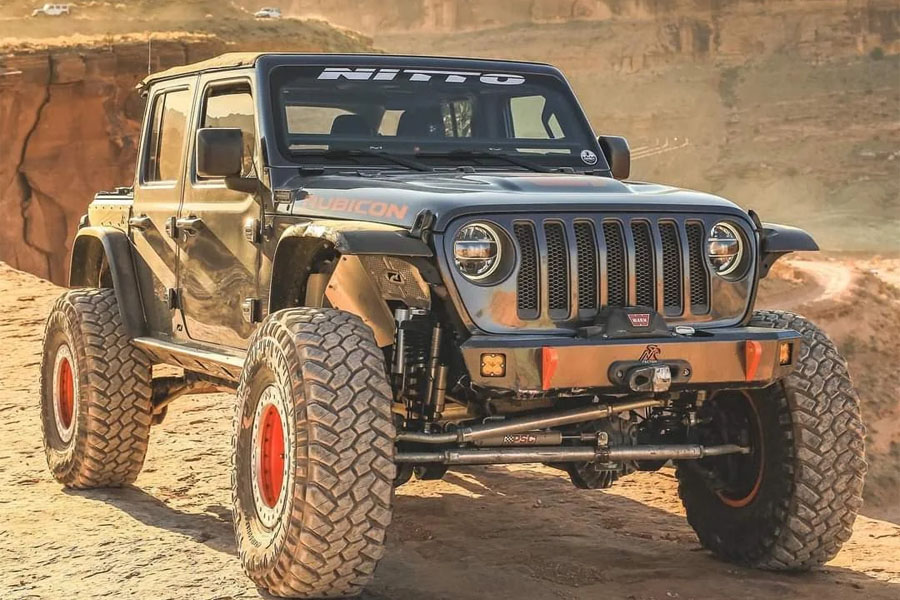 Next Venture Motorsports Steel Adventure Series Front Bumper & Lower Skid Plate - Bare - JL/JT
