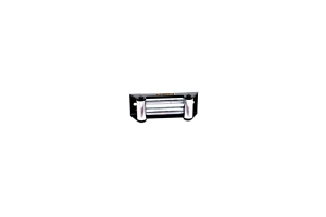 Bulldog Winch Standard Roller Fairlead, Textured Black - 122.5mm Mount