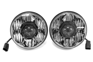 KC HiLiTES Gravity LED PRO 7in Headlight Pair - JK