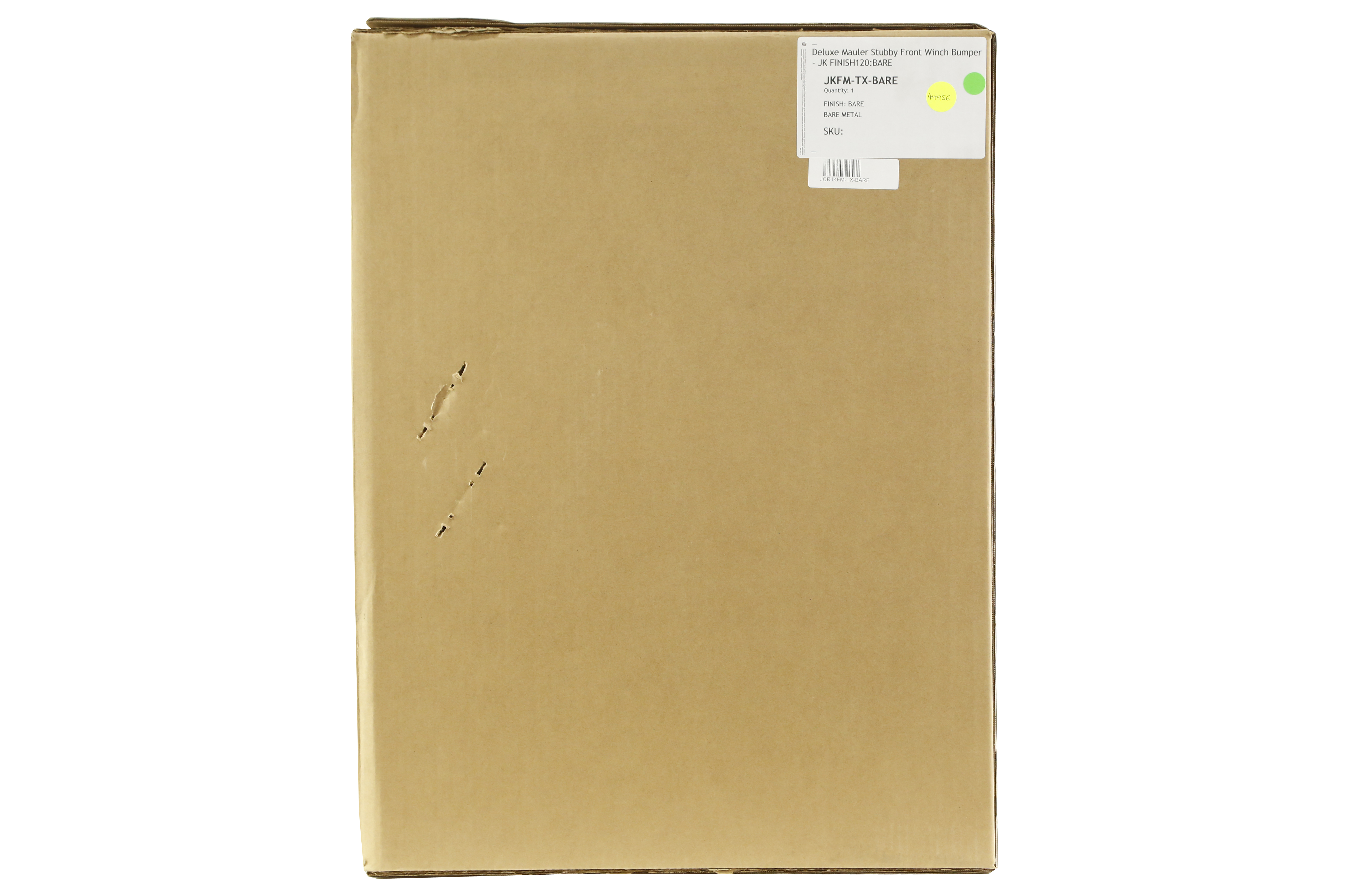 JCR Offroad Deluxe Mauler Stubby Front Winch Bumper Bare