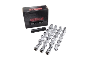 Gorilla Automotive 27pc Small Diameter Spline Acorn Lug Nuts (12mm x 1.5) - Bronco 2021+