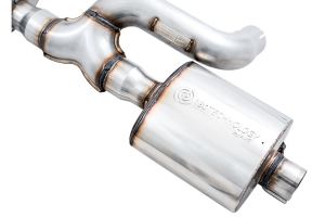 AWE Tread Edition Axle-Back Dual Exhaust - Chrome Tips - JK 2012+ 3.6L 