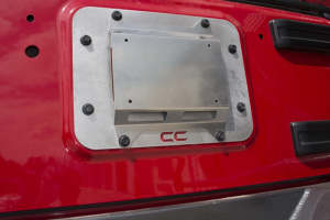 Crawler Conceptz Vent Cover w/License Plate Mount - JK 2007-11