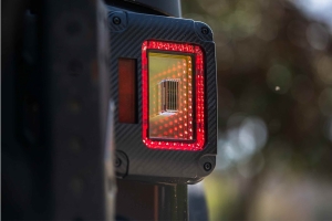 Morimoto XB LED Tail Light Set, Carbon - JK