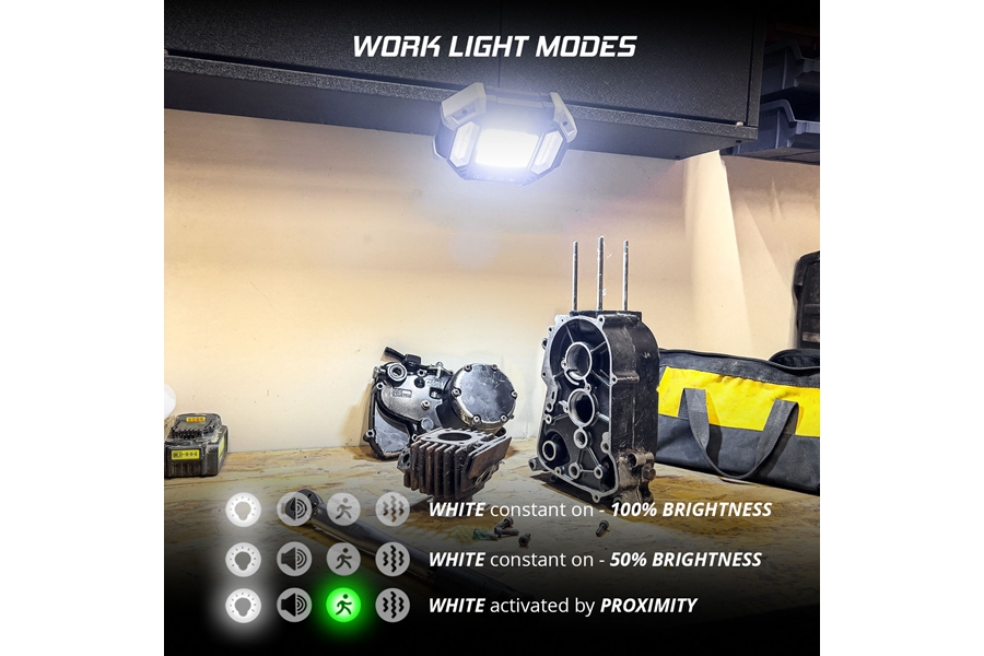 XK Glow XKDefender 7-Mode Work and Security Light Kit w/ Remote