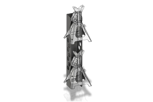 Motobilt Jackstand Wall Mount - Bare