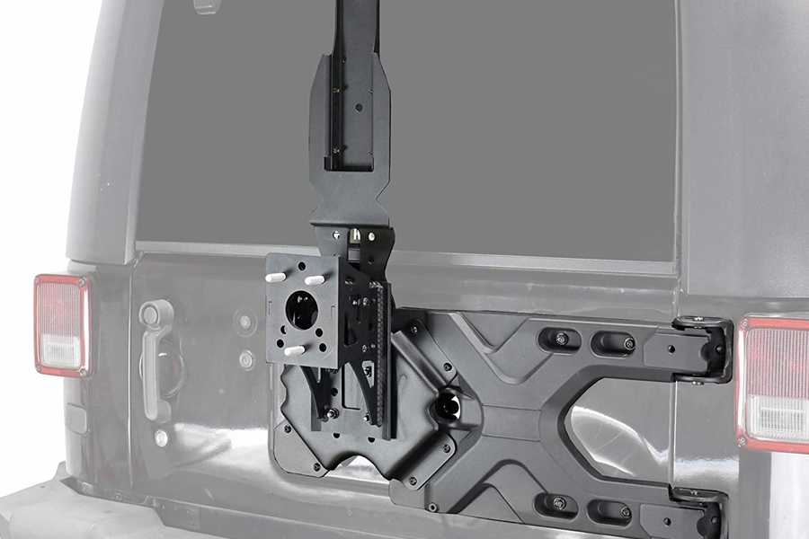 King 4WD Baumer Rear Tire Carrier Heavy Duty  - JK