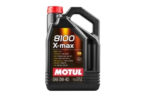 Motul 8100 X-Max 0W40 Motor Oil - 5L