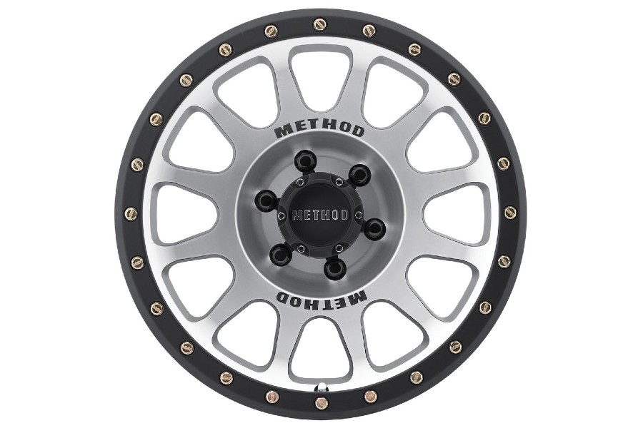 Method Race Wheels 305 NV Series Wheel 18x9.0 6x5.5 18mm Offset Machined Matte Black Lip - Bronco 2021+