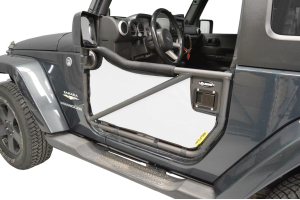Dirty Dog 4x4 Rancho Tube Door Screens White - JK 2dr