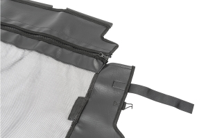 Mopar Sun Bonnet - Black Mesh - JL 4Dr 