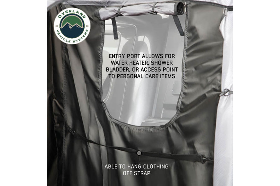 Overland Vehicle Systems HD Nomadic 2 Person Car Side Shower Room Combo