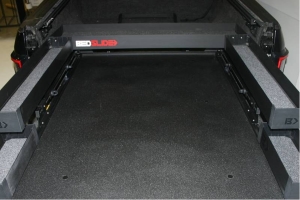 BedSlide BedBin Upper Tray Kit, Black - 58in