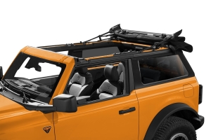Bestop Trektop Slantback Soft Top - Black Twill - Bronco 2dr 2021+