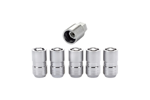 McGard 14x1.5 Cone Seat Wheel Locks, Chrome 5 pieces