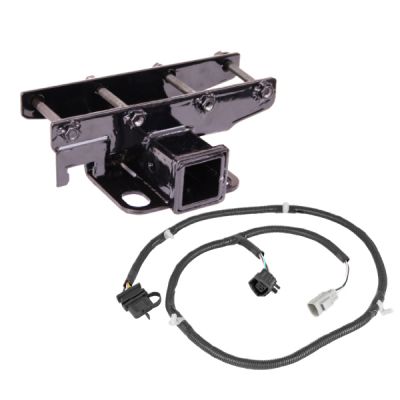 Rugged Ridge Receiver Hitch Kit w/ Wiring Harness - JK
